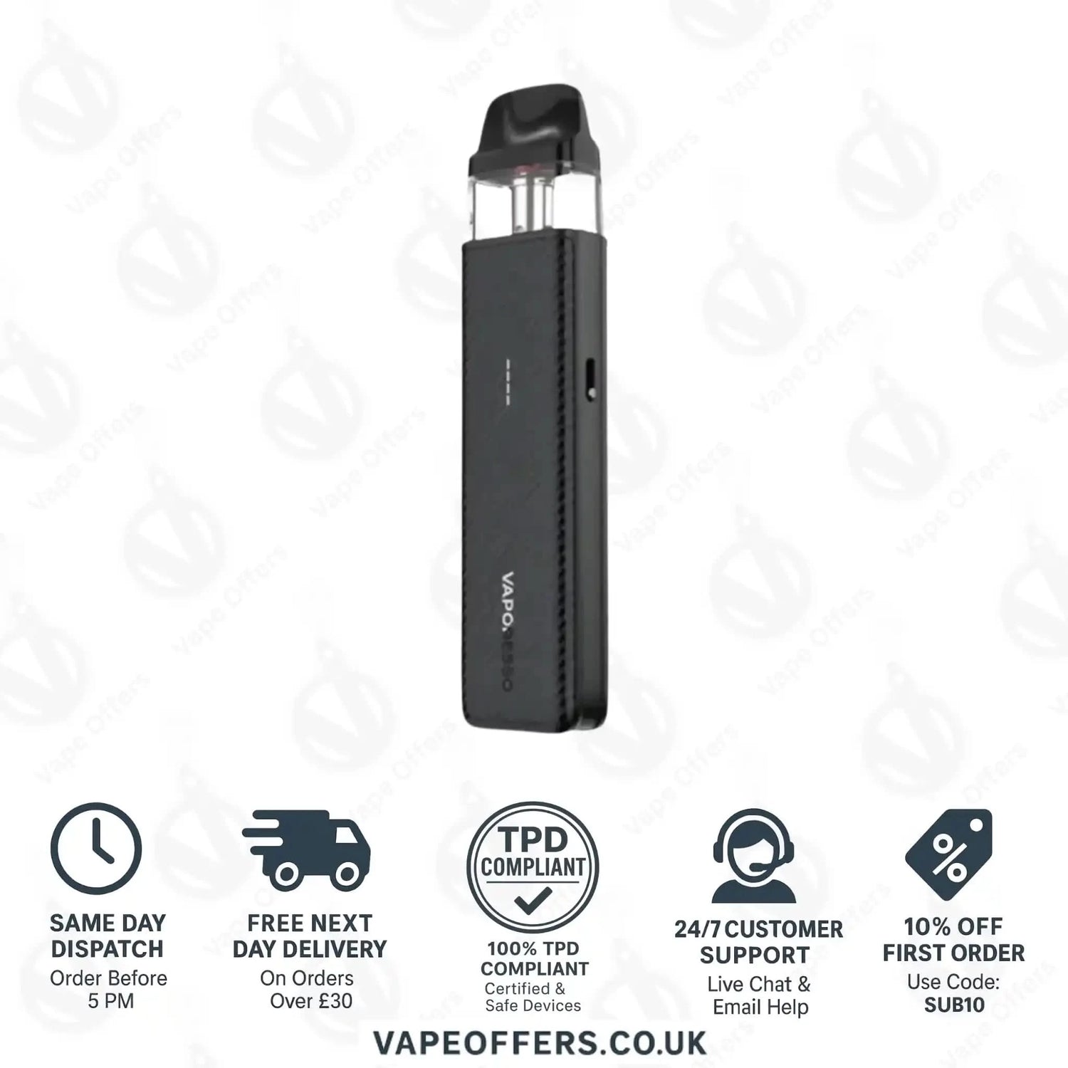 Vaporesso XROS 5 Mini Pod Vape Kit Carbon Black 