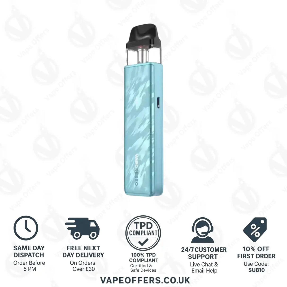 Vaporesso XROS 5 Mini Pod Vape Kit Flowing Blue