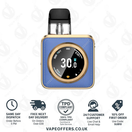 Vaporesso XROS 5 Nano Pod Kit - Blue Leatherette