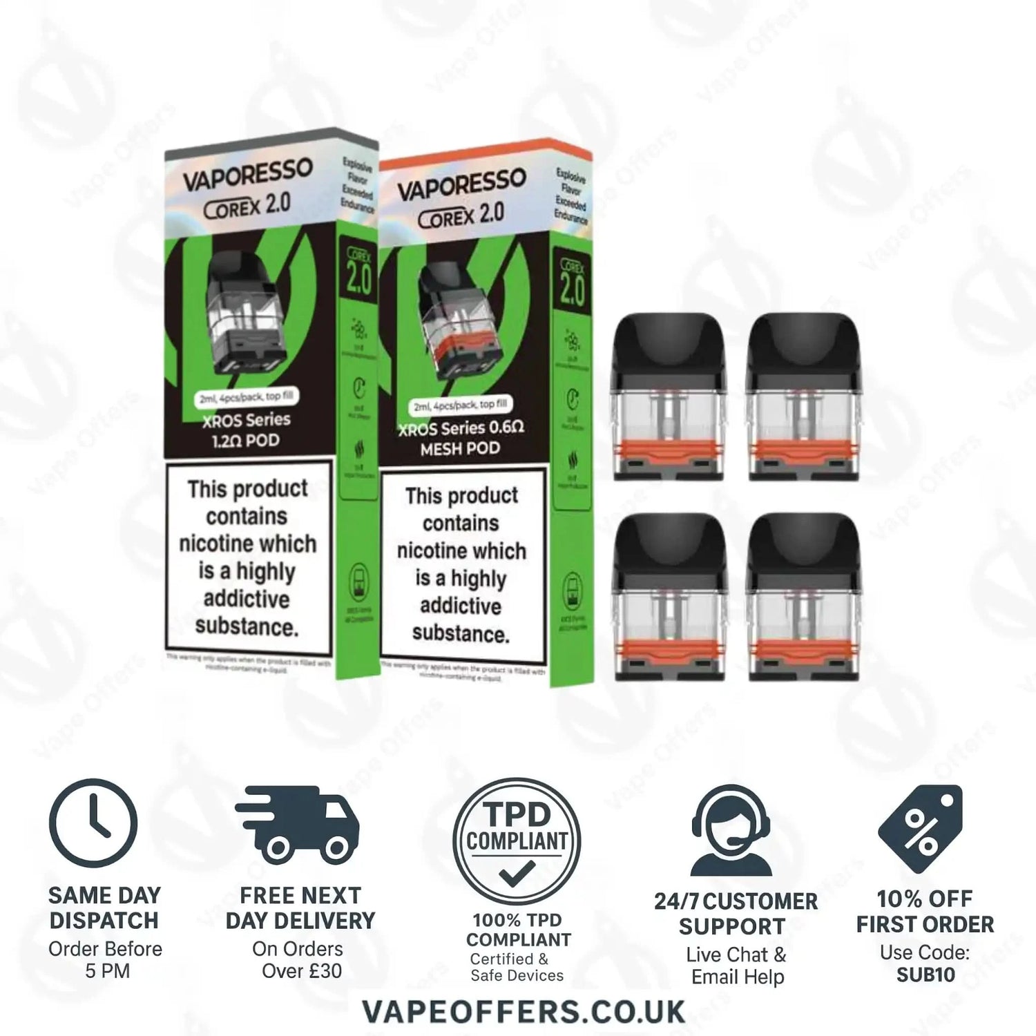 Vaporesso XROS COREX 2.0 Replacement Pods  