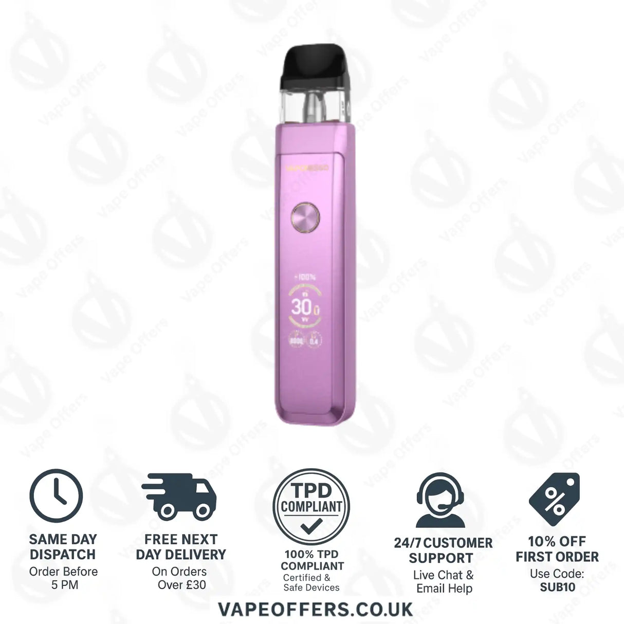 Vaporesso XROS Pro 2 Pod Vape Kit Dawn Purple