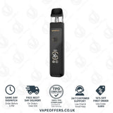 Vaporesso XROS Pro 2 Pod Vape Kit Glittering Black