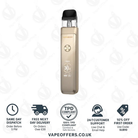 Vaporesso XROS Pro 2 Pod Vape Kit Glittering Gold