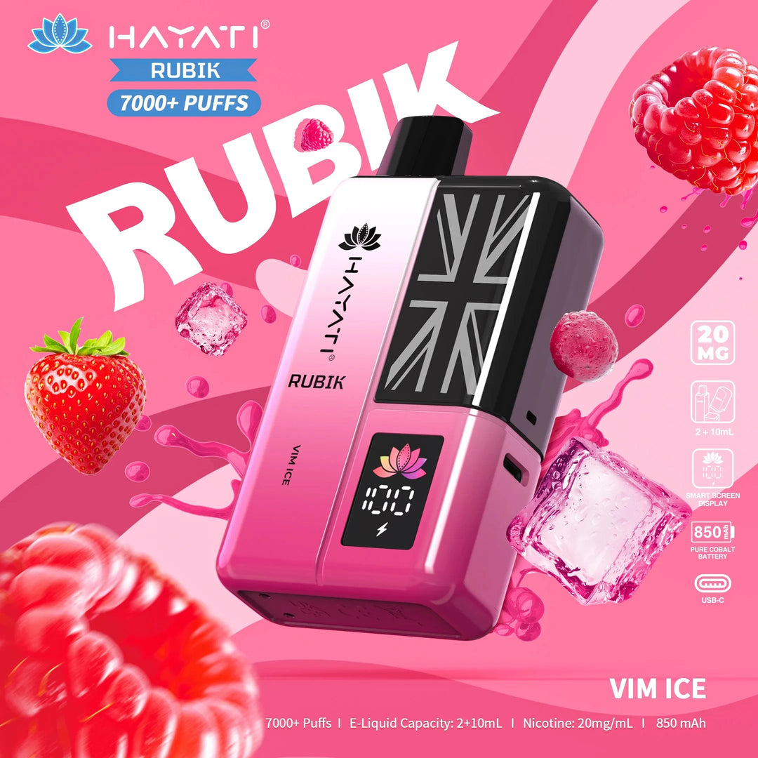 Hayati Rubik 7000 Puffs - Vim Ice 