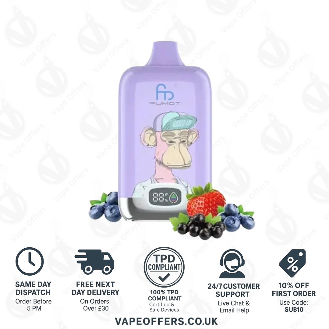 Vimto Fumot Digital Box 12000 Puffs Vape