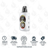 VooPoo Argus A Pod Vape Kit Pearl White