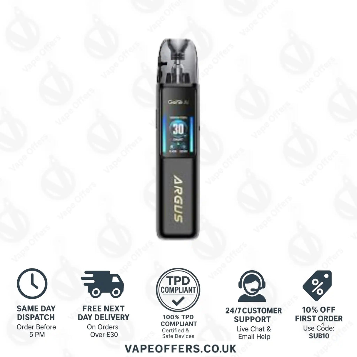 VooPoo Argus G2 Pod Kit Carbon Fiber