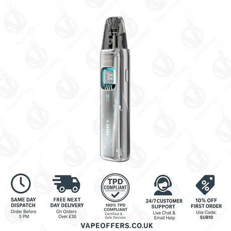 VooPoo Argus Matrix Pod Kit Astral Silver