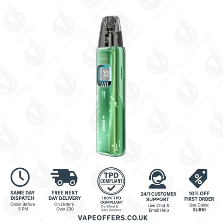 VooPoo Argus Matrix Pod Kit Lake Green