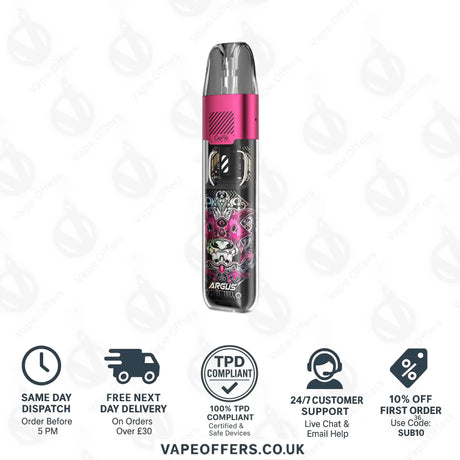 VooPoo Argus P1S pod Vape Kit Creed Rose