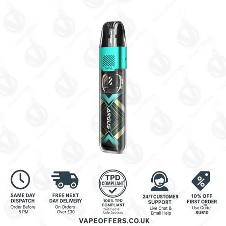 VooPoo Argus P1S pod Vape Kit Cyber Blue