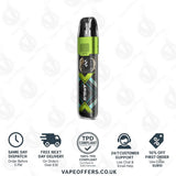 VooPoo Argus P1S pod Vape Kit Cyber Green