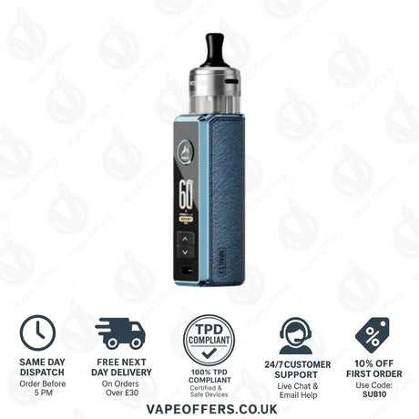 VooPoo Drag S3 Pod Kit Blue