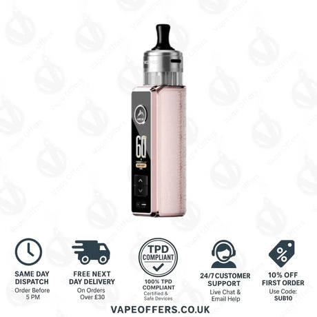 VooPoo Drag S3 Pod Kit Pink