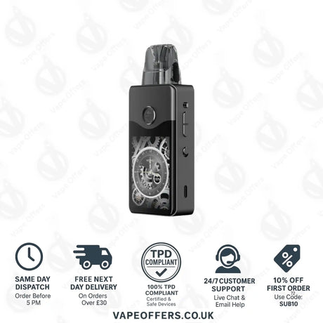 VooPoo Vinci E120 Pod Kit Grey Metal