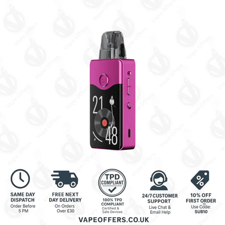 VooPoo Vinci E120 Pod Kit Rose Red