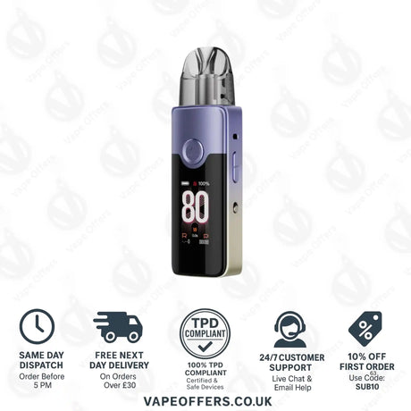 VooPoo Vinci E80 Pod Kit Purple Gold Gradient