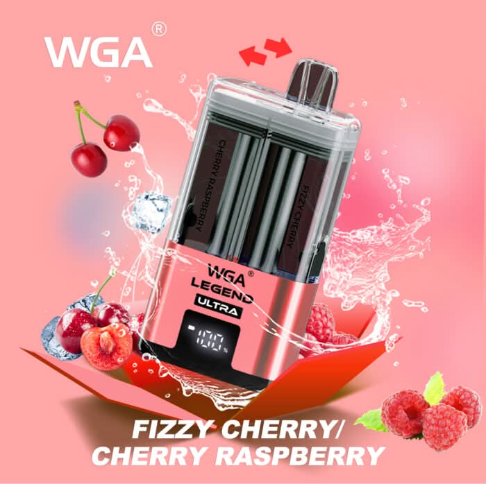 WGA Legend Ultra 30k Puffs - Fizzy Cherry & Cherry Raspberry