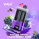 Load image into Gallery viewer, WGA Legend Ultra 30k Puffs - Sakura Grape &amp; Grape Gummy Bear
