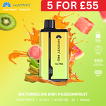 Load image into Gallery viewer, Watermelon Kiwi Passionfruit - Hayati Pro Ultra 15000 Puffs
