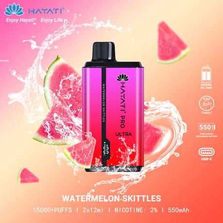 H' Berg + P' Man Hayati Pro Ultra 15000 Puffs Vape H' Berg + P' Man Hayati Pro Ultra 15000 Puffs Vape