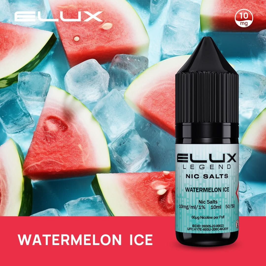 Watermelon Ice Elux Legend Nic Salt 10mg