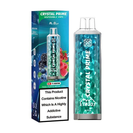 3d Crystal Prime 7000 Vape Mr Blue