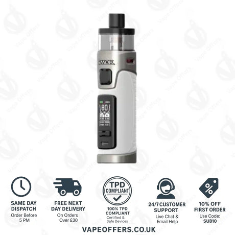 Smok Rpm 5 Pro Pod Vape Kit - White 
