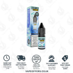 Load image into Gallery viewer, Zeus Juice Bar Liq Blue Pear Ice Nic Salt 
