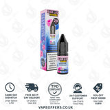 Zeus Juice Bar Liq Blueberry Sour Razz Nic Salt 