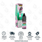 Load image into Gallery viewer, Zeus Juice Bar Liq Watermelon Bubblegum Nic Salt 
