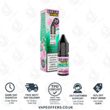 Zeus Juice Bar Liq Watermelon Bubblegum Nic Salt 