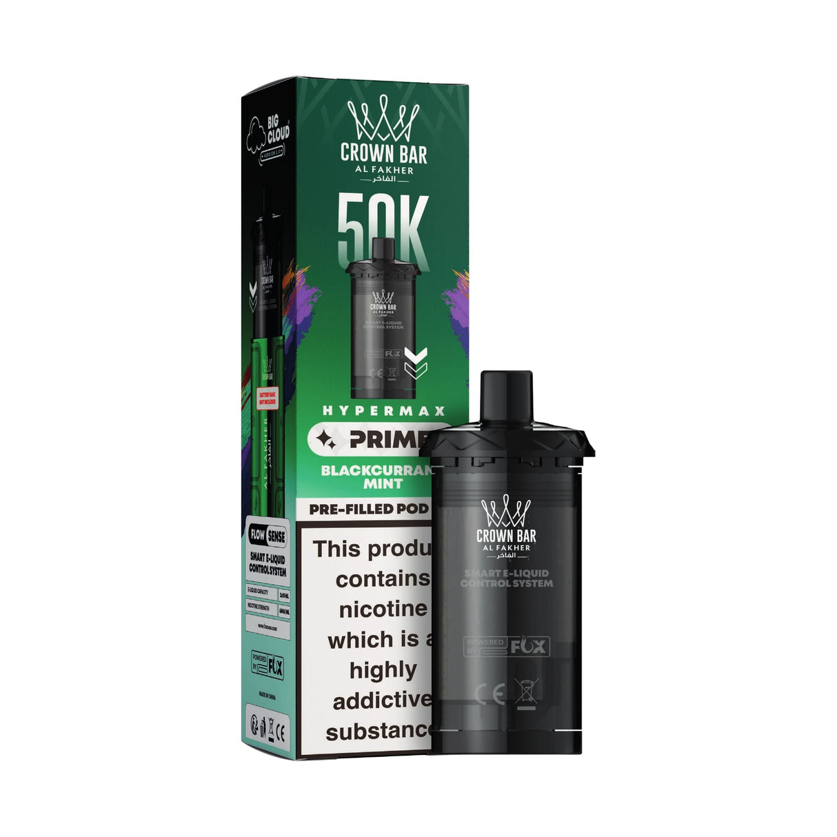 Al Fakher Hypermax Prime 50K Prefilled Pods
