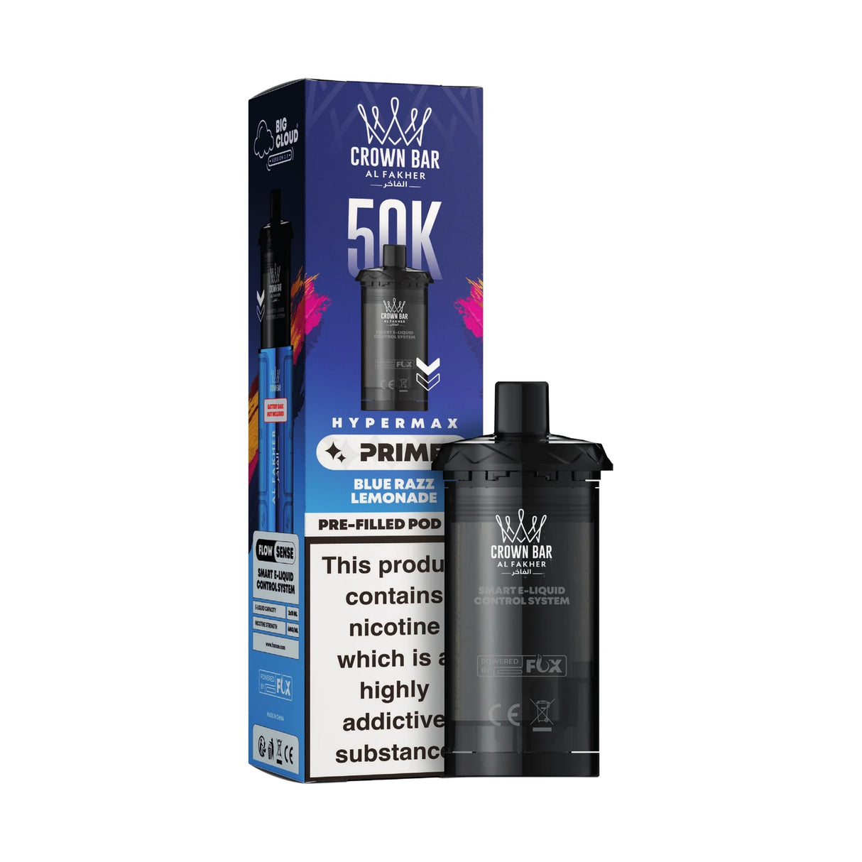 Al Fakher Hypermax Prime 50K Prefilled Pods
