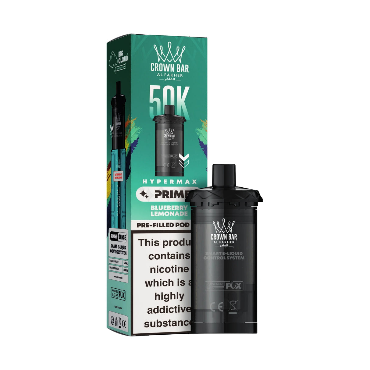 Al Fakher Hypermax Prime 50K Prefilled Pods
