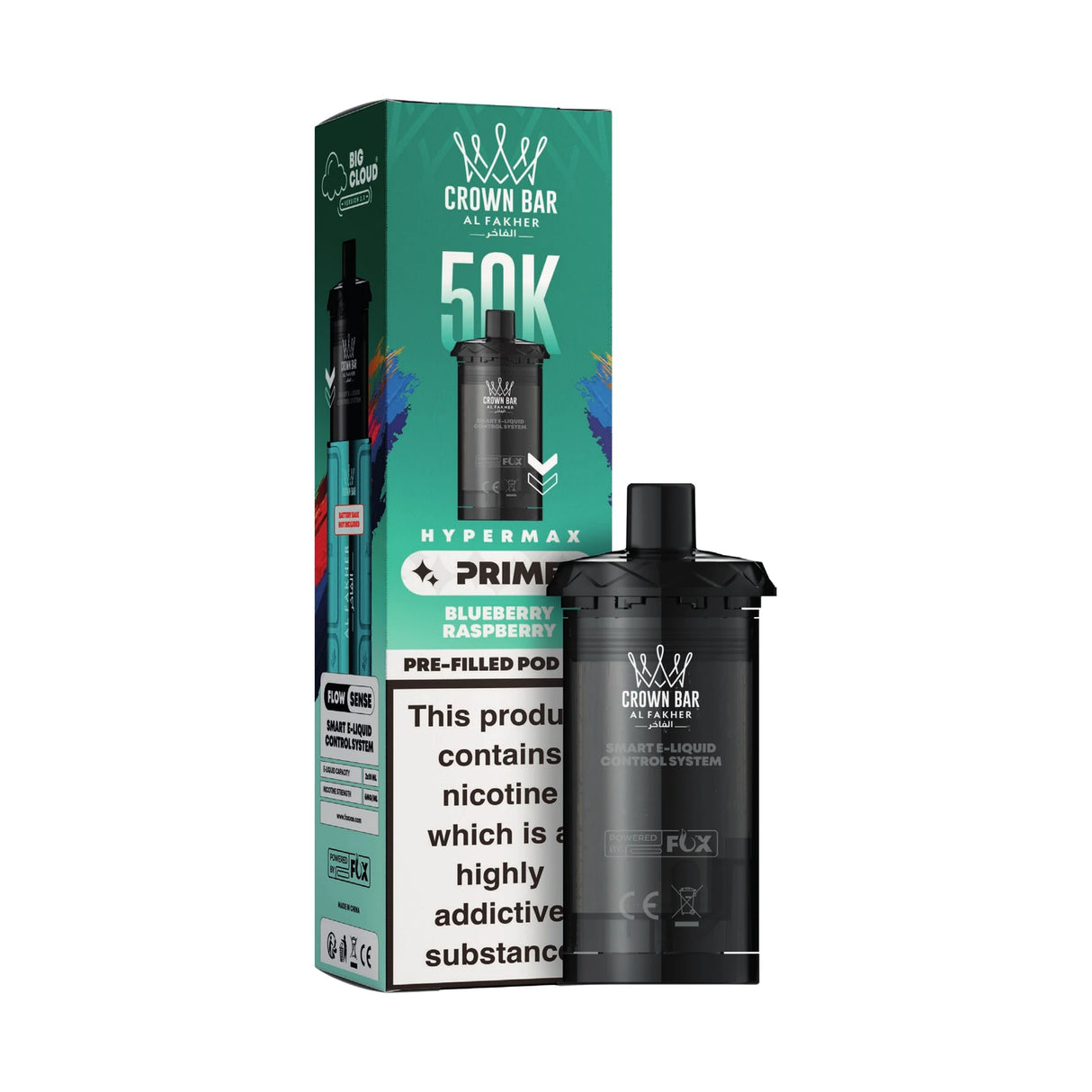 Al Fakher Hypermax Prime 50K Prefilled Pods