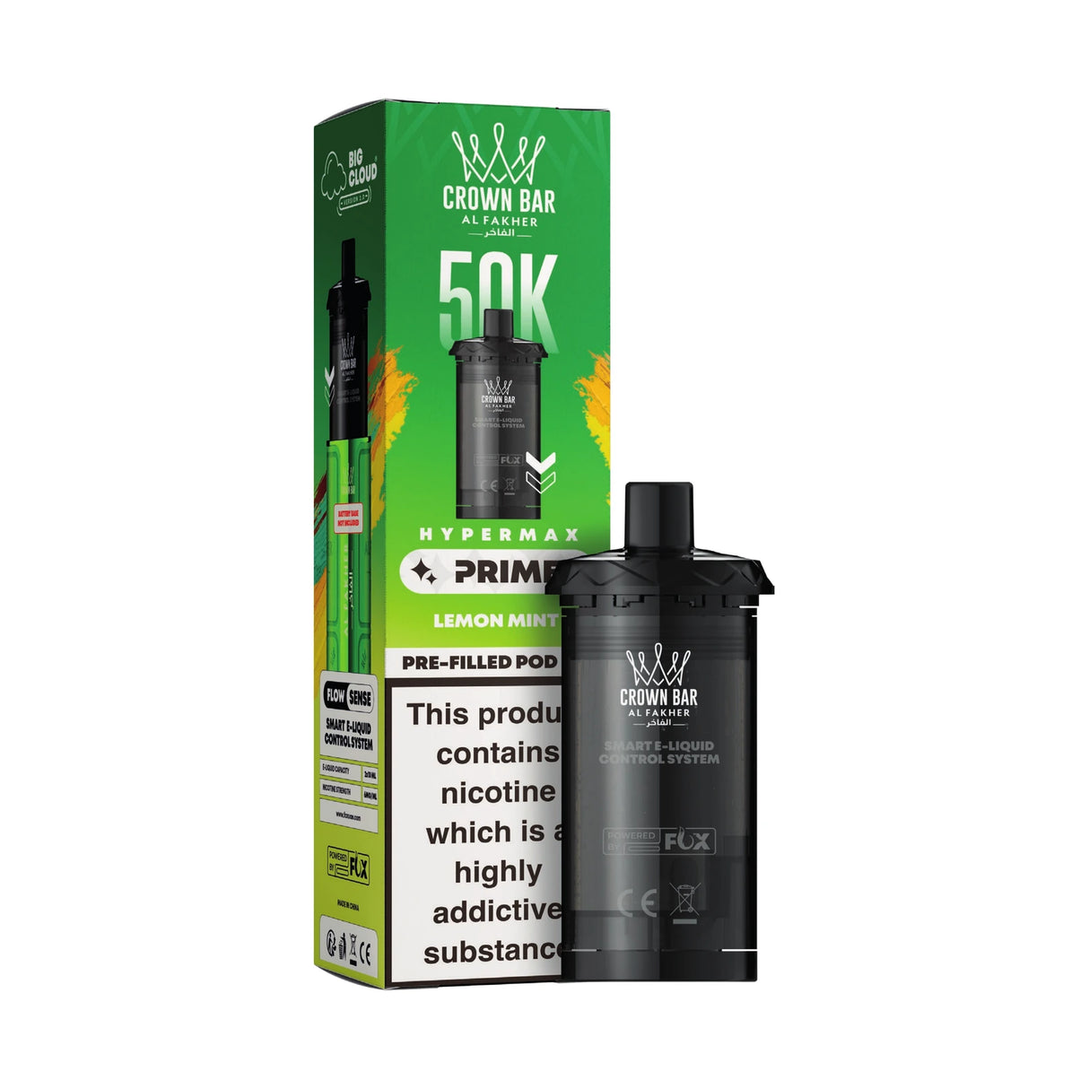Al Fakher Hypermax Prime 50K Prefilled Pods