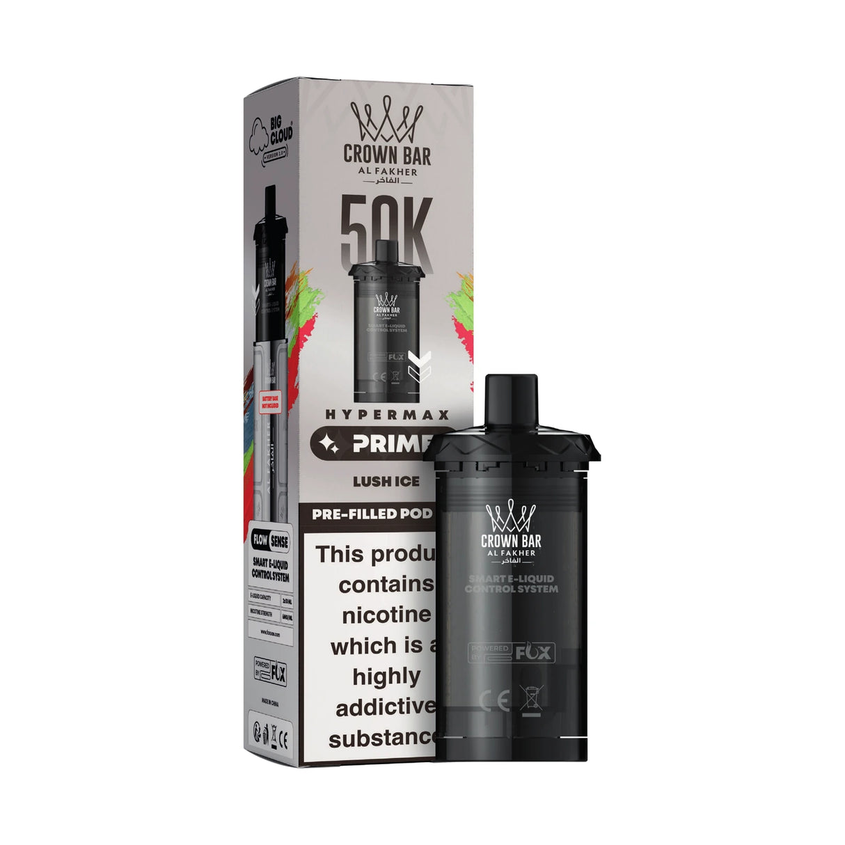Al Fakher Hypermax Prime 50K Prefilled Pods