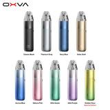The nine OXVA NeXLIM 2 Mini colour options shown with their names