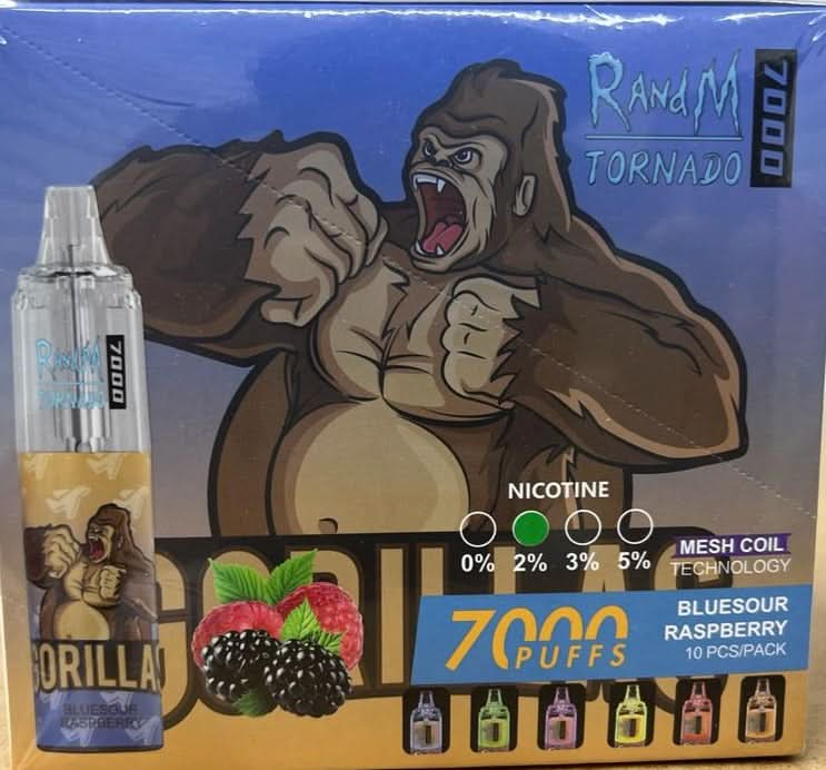 RANDM Tornado 7000 Puffs (Box of 10)