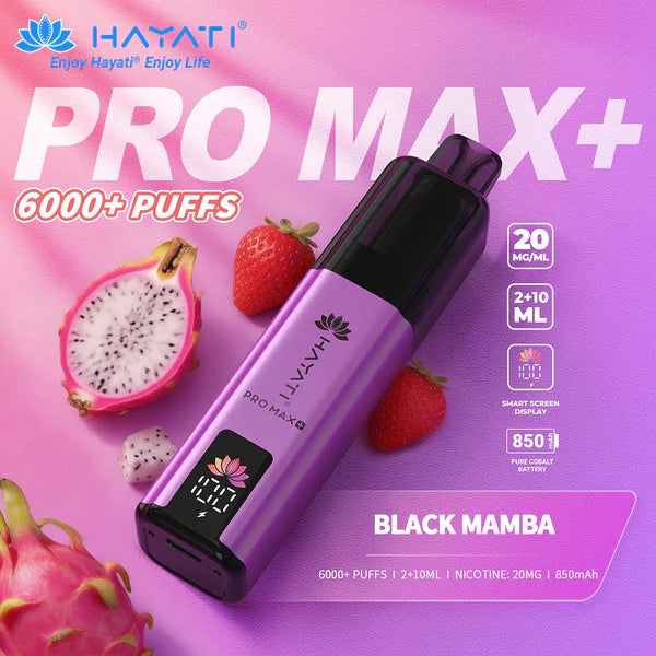 Hayati Pro Max Plus 6000 Prefilled Pod Kit | Buy 2 For £16