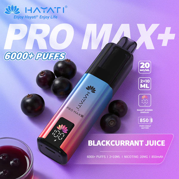 Hayati Pro Max Plus 6000 Prefilled Pod Kit | Buy 2 For £16