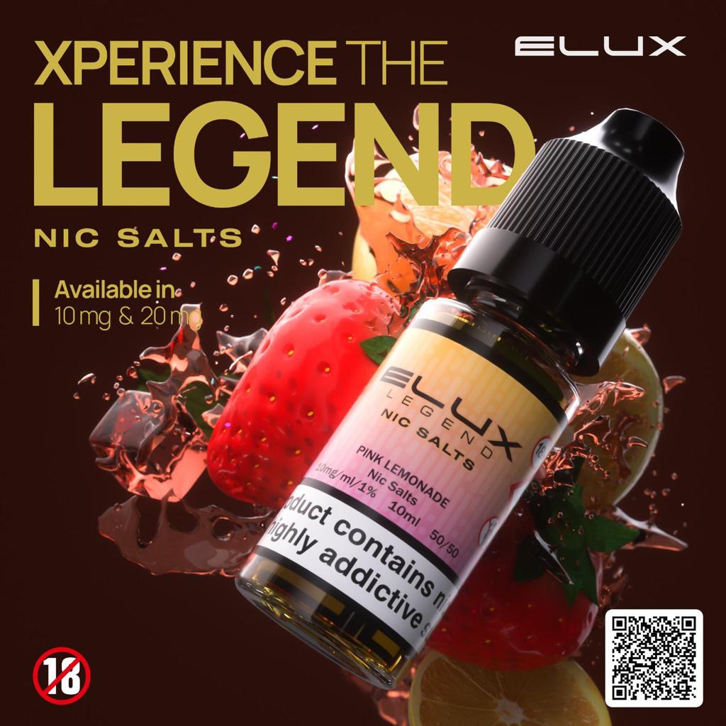 Elux Legend Pink Lemonade Nic Salt 10ml