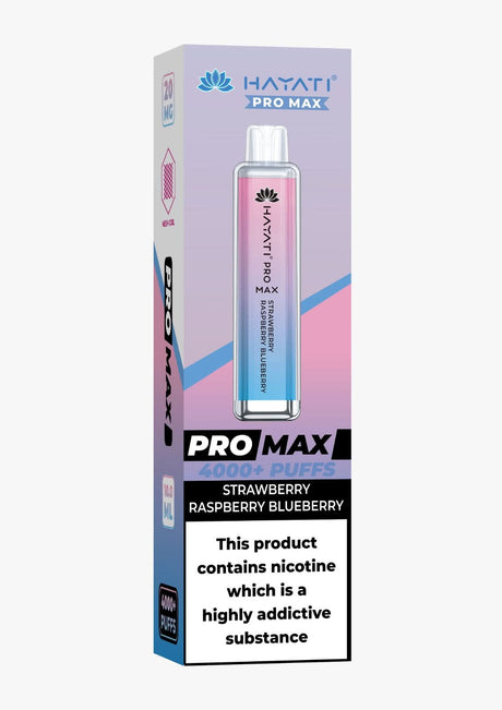 Crystal Pro Max 4000 Vape - Strawberry Raspberry Blueberry