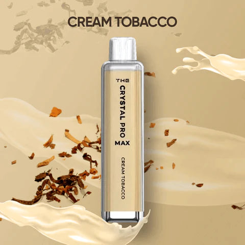 Crystal Pro Max 4000  Disposable Vape - Cream Tobacco