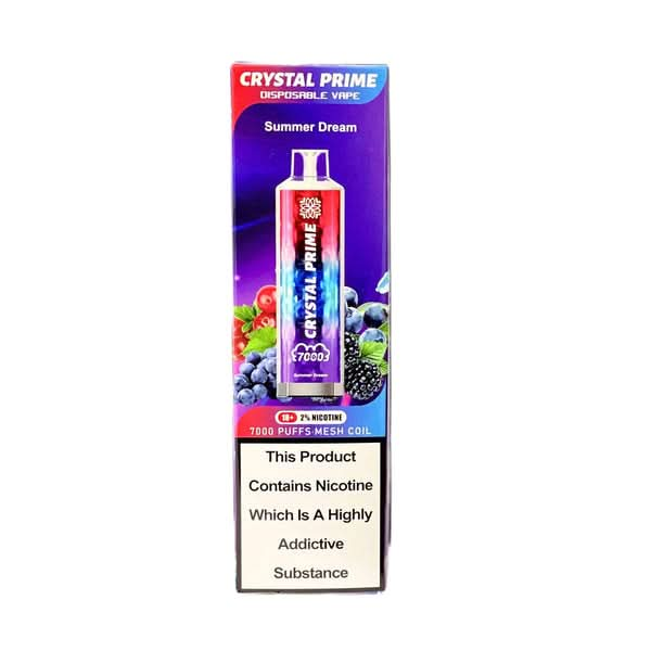 Crystal Prime 3d Effects 7000 Disposable Vape