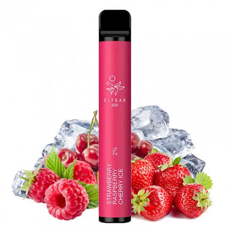 Strawberry Raspberry Cherry Ice Vape