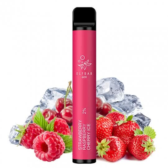 Strawberry Raspberry Cherry Ice Vape