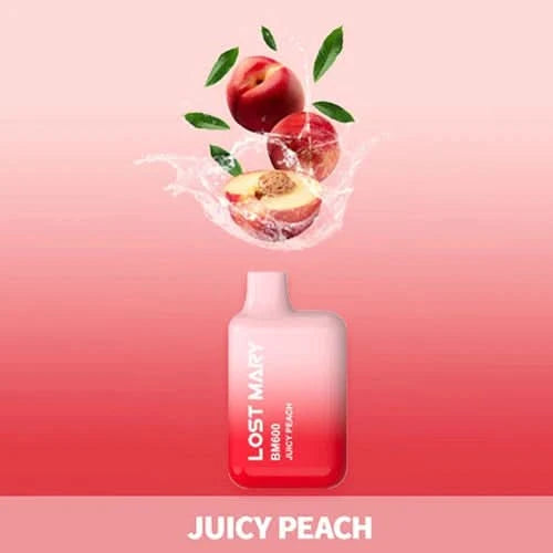 juicy peach lost mary bm600 disposable vape