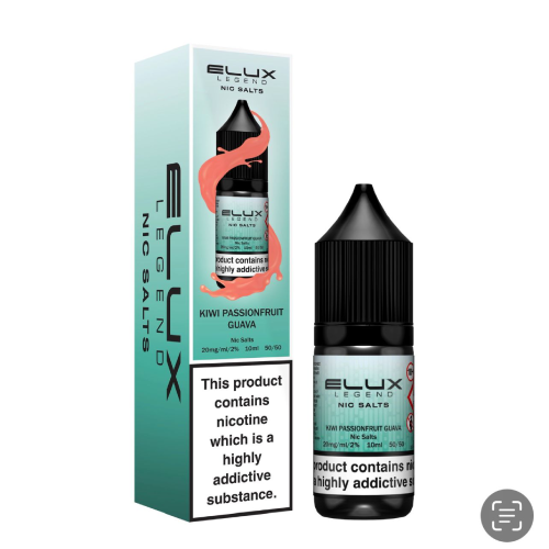 Elux Legend Salts - Kiwi Passionfruit Guava - 10ml